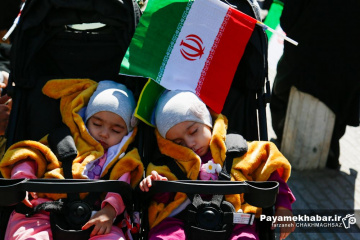 راهپیمایی 22 بهمن در شیراز