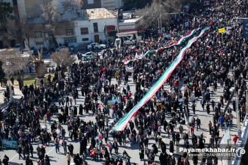 راهپیمایی 22 بهمن در شیراز