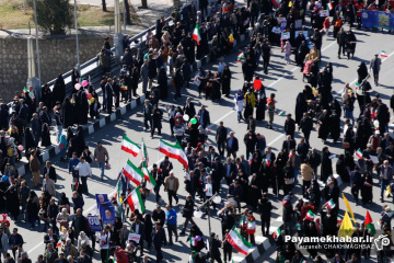 راهپیمایی 22 بهمن در شیراز