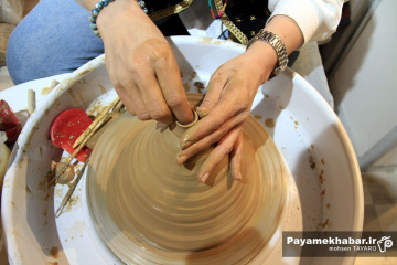 نمایشگاه بین المللی گردشگری تهران - سفالگری