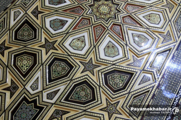 نمایشگاه بین المللی گردشگری تهران - خاتم کاری