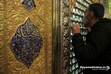 حرم مطهر حضرت سید علاالدین حسین (ع) در ایام اعیاد شعبانیه