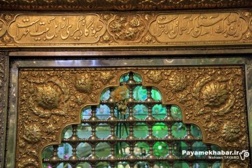 حرم مطهر حضرت سید علاالدین حسین (ع) در ایام اعیاد شعبانیه