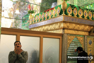 حرم مطهر حضرت سید علاالدین حسین (ع) در ایام اعیاد شعبانیه