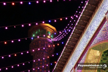 حرم مطهر حضرت سید علاالدین حسین (ع) در ایام اعیاد شعبانیه