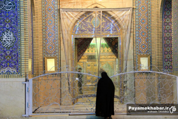 حرم مطهر حضرت سید علاالدین حسین (ع) در ایام اعیاد شعبانیه