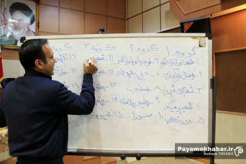 مراسم قرعه کشی مسابقات فوتسال جام رمضان شیراز