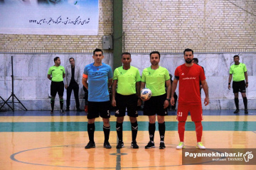 بازی های رده بندی و فینال و مراسم اهدای جام مسابقات فوتسال جام رمضان شیراز
