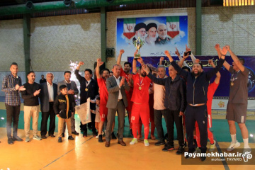 بازی های رده بندی و فینال و مراسم اهدای جام مسابقات فوتسال جام رمضان شیراز