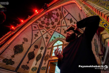 حال و هوای حرم مطهر حضرت امیرالمومنین علی (ع) و مراسم احیا در شب بیست و یکم ماه مبارک رمضان