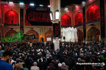 حال و هوای حرم مطهر حضرت امیرالمومنین علی (ع) و مراسم احیا در شب بیست و یکم ماه مبارک رمضان