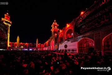 حال و هوای حرم مطهر حضرت امیرالمومنین علی (ع) و مراسم احیا در شب بیست و یکم ماه مبارک رمضان