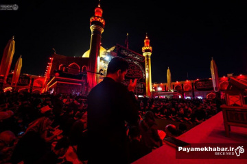 حال و هوای حرم مطهر حضرت امیرالمومنین علی (ع) و مراسم احیا در شب بیست و یکم ماه مبارک رمضان