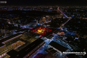 حال و هوای حرم مطهر حضرت امیرالمومنین علی (ع) و مراسم احیا در شب بیست و یکم ماه مبارک رمضان