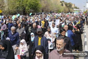 راهپیمایی جهانی روز قدس - شیراز