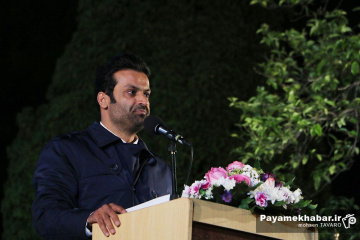 مراسم یادروز سعدی شیرازی - مهدی رنجبر