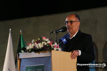 مراسم یادروز سعدی شیرازی - محمود شالویی، رئیس انجمن مفاخر کشور