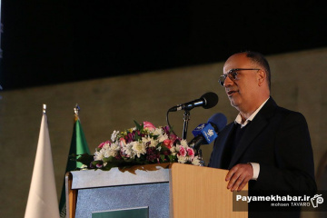 مراسم یادروز سعدی شیرازی - محمود شالویی، رئیس انجمن مفاخر کشور