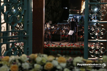 مراسم یادروز سعدی شیرازی