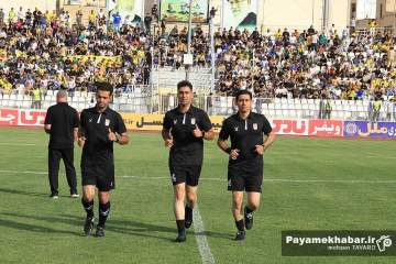بازی فجر شهید سپاسی شیراز – مس شهر بابک - داوران