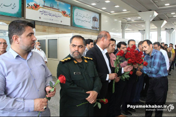  استقبال از تیم فجر شهید سپاسی شیراز