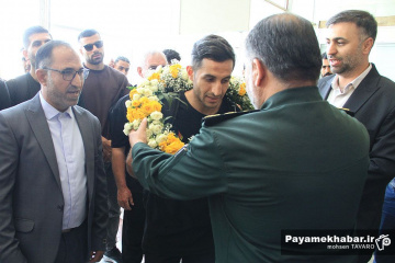  استقبال از تیم فجر شهید سپاسی شیراز