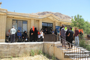 اعزام گروه جهادی پزشکی به روستای آسپاس اقلید