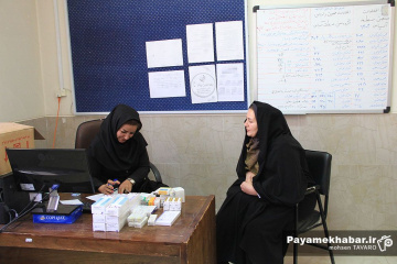 اعزام گروه جهادی پزشکی به روستای آسپاس اقلید