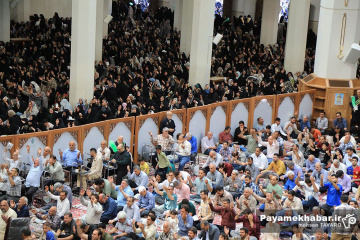 مراسم قرائت دعای عرفه در حرم مطهر حضرت شاهچراغ (ع)