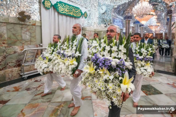 آماده سازی حرم مطهر حضرت امیرالمومنین (ع) در آستانه عید بزرگ غدیرخم