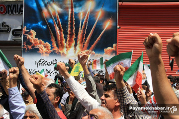 راهپیمایی «جمعه های خشم» مردم شیراز علیه جنایات رژیم صهیونیستی