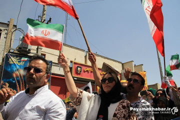 راهپیمایی «جمعه های خشم» مردم شیراز علیه جنایات رژیم صهیونیستی