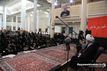 آئین شیرخوارگان حسینی در حرم مطهر حضرت شاهچراغ (ع)
