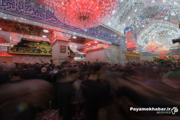 روز تاسوعا در کربلای معلی - حرم مطهر امام حسین (ع)
