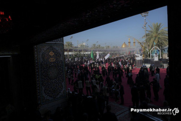 روز تاسوعا در کربلای معلی - حرم مطهر امام حسین (ع)
