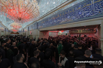 روز تاسوعا در کربلای معلی - حرم مطهر امام حسین (ع)