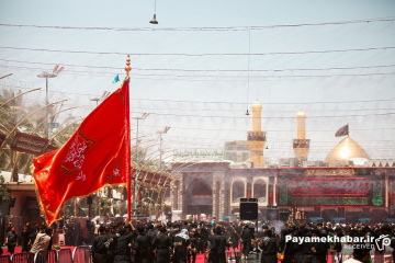 روز تاسوعا در کربلای معلی - حرم مطهر امام حسین (ع)