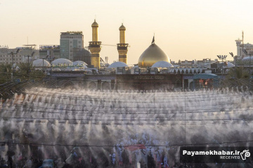 روز تاسوعا در کربلای معلی - حرم مطهر امام حسین (ع)