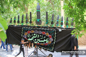 عزاداری روز عاشورای حسینی در محله قصردشت شیراز