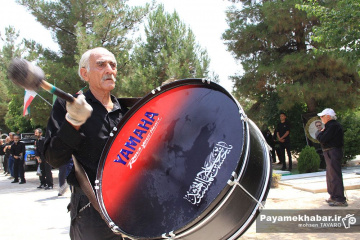 عزاداری روز عاشورای حسینی در محله قصردشت شیراز