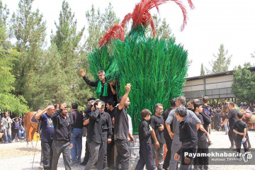 عزاداری روز عاشورای حسینی در محله قصردشت شیراز