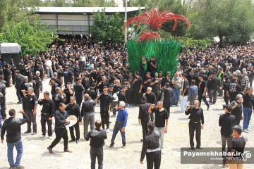 عزاداری روز عاشورای حسینی در محله قصردشت شیراز