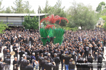 عزاداری روز عاشورای حسینی در محله قصردشت شیراز