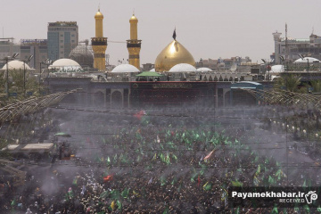 عزاداری طویریج در کربلا - حرم مطهر امام حسین (ع)