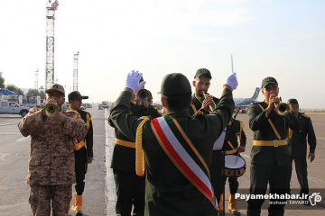 مراسم استقبال از پیکر سردار شهید غیب پرور