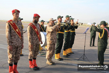 مراسم استقبال از پیکر سردار شهید غیب پرور
