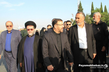 مراسم استقبال از پیکر سردار شهید غیب پرور