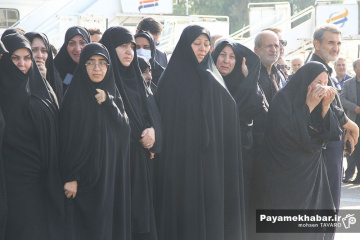 مراسم استقبال از پیکر سردار شهید غیب پرور