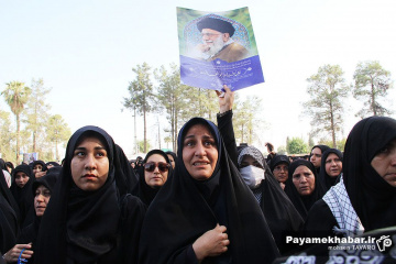مراسم استقبال از پیکر سردار شهید غیب پرور