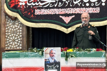 مراسم تشییع پیکر سردار سرلشکر شهید غلامحسین غیب پرور
